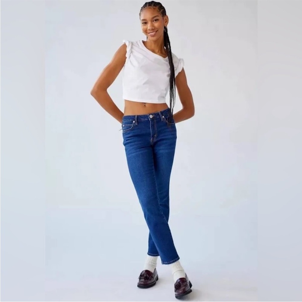 BDG Urban Outfitters | Women's Blue Denim Cigarette Ankle Length Jeans Sz 26x30